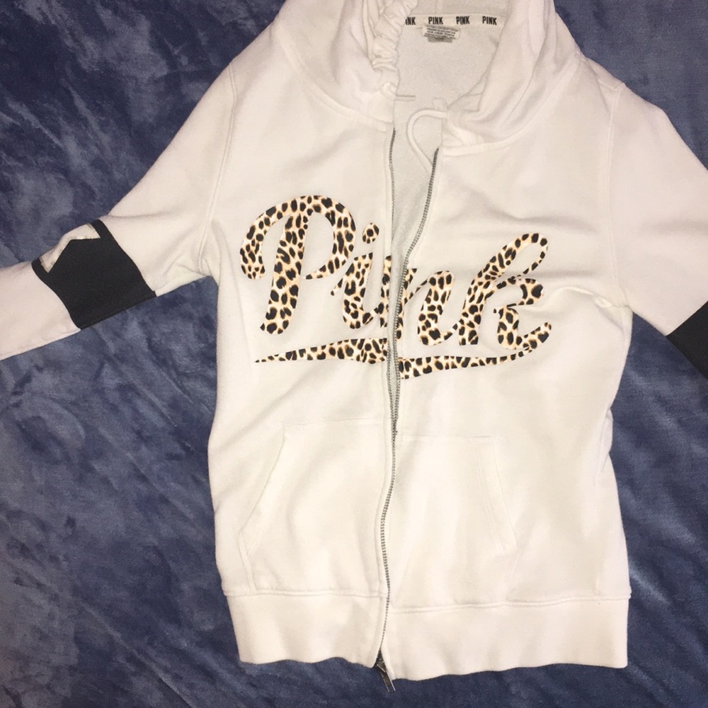 Pink zip up jacket